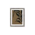 Picture of Silhouette Corn Leaves _GroupedProduct_Rectangle_Portrait_Framed_Matted_
