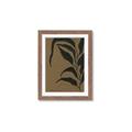 Picture of Silhouette Corn Leaves _GroupedProduct_Rectangle_Portrait_Framed_Matted_