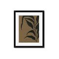 Picture of Silhouette Corn Leaves _GroupedProduct_Rectangle_Portrait_Framed_Matted_