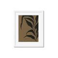 Picture of Silhouette Corn Leaves _GroupedProduct_Rectangle_Portrait_Framed_Matted_