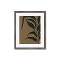 Picture of Silhouette Corn Leaves _GroupedProduct_Rectangle_Portrait_Framed_Matted_