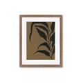 Picture of Silhouette Corn Leaves _GroupedProduct_Rectangle_Portrait_Framed_Matted_