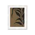 Picture of Silhouette Corn Leaves _GroupedProduct_Rectangle_Portrait_Framed_Matted_
