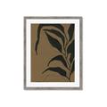 Picture of Silhouette Corn Leaves _GroupedProduct_Rectangle_Portrait_Framed_Matted_
