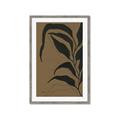 Picture of Silhouette Corn Leaves _GroupedProduct_Rectangle_Portrait_Framed_Matted_