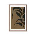 Picture of Silhouette Corn Leaves _GroupedProduct_Rectangle_Portrait_Framed_Matted_
