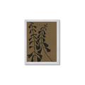 Picture of  Silhouette Bell Flowers _GroupedProduct_Rectangle_Portrait_Framed_Matted_