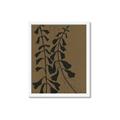 Picture of  Silhouette Bell Flowers _GroupedProduct_Rectangle_Portrait_Framed_Matted_