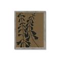 Picture of  Silhouette Bell Flowers _GroupedProduct_Rectangle_Portrait_Framed_Matted_