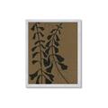 Picture of  Silhouette Bell Flowers _GroupedProduct_Rectangle_Portrait_Framed_Matted_