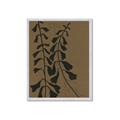 Picture of  Silhouette Bell Flowers _GroupedProduct_Rectangle_Portrait_Framed_Matted_
