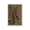 Picture of  Silhouette Bell Flowers _GroupedProduct_Rectangle_Portrait_Framed_Matted_
