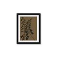Picture of  Silhouette Bell Flowers _GroupedProduct_Rectangle_Portrait_Framed_Matted_