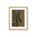 Picture of  Silhouette Bell Flowers _GroupedProduct_Rectangle_Portrait_Framed_Matted_