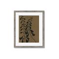 Picture of  Silhouette Bell Flowers _GroupedProduct_Rectangle_Portrait_Framed_Matted_