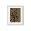 Picture of  Silhouette Bell Flowers _GroupedProduct_Rectangle_Portrait_Framed_Matted_