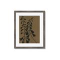 Picture of  Silhouette Bell Flowers _GroupedProduct_Rectangle_Portrait_Framed_Matted_