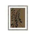 Picture of  Silhouette Bell Flowers _GroupedProduct_Rectangle_Portrait_Framed_Matted_