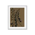 Picture of  Silhouette Bell Flowers _GroupedProduct_Rectangle_Portrait_Framed_Matted_