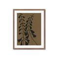 Picture of  Silhouette Bell Flowers _GroupedProduct_Rectangle_Portrait_Framed_Matted_