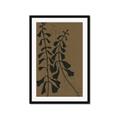 Picture of  Silhouette Bell Flowers _GroupedProduct_Rectangle_Portrait_Framed_Matted_