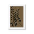 Picture of  Silhouette Bell Flowers _GroupedProduct_Rectangle_Portrait_Framed_Matted_