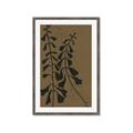 Picture of  Silhouette Bell Flowers _GroupedProduct_Rectangle_Portrait_Framed_Matted_