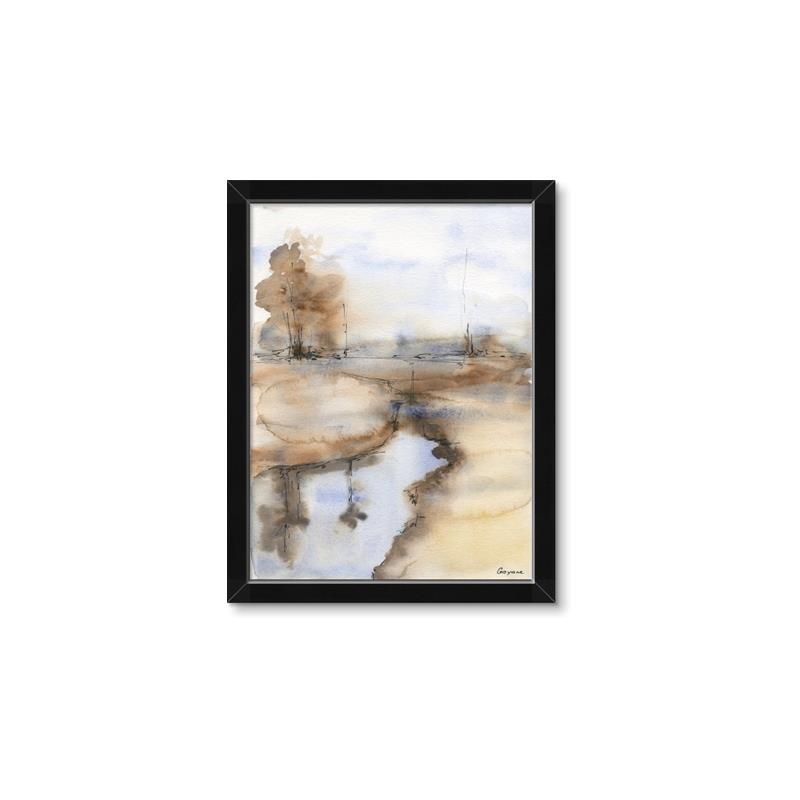 Picture of Painted River _GroupedProduct_Rectangle_Portrait_Framed_Matted_