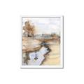 Picture of Painted River _GroupedProduct_Rectangle_Portrait_Framed_Matted_