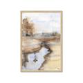 Picture of Painted River _GroupedProduct_Rectangle_Portrait_Framed_Matted_