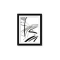 Picture of Black & Silver Lines _GroupedProduct_Rectangle_Portrait_Framed_Matted_