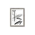 Picture of Black & Silver Lines _GroupedProduct_Rectangle_Portrait_Framed_Matted_