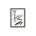 Picture of Black & Silver Lines _GroupedProduct_Rectangle_Portrait_Framed_Matted_