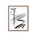 Picture of Black & Silver Lines _GroupedProduct_Rectangle_Portrait_Framed_Matted_