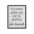 Picture of Be Kind II _GroupedProduct_Rectangle_Portrait_Framed_Matted_