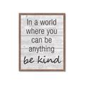 Picture of Be Kind II _GroupedProduct_Rectangle_Portrait_Framed_Matted_