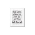 Picture of Be Kind II _GroupedProduct_Rectangle_Portrait_Framed_Matted_