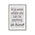Picture of Be Kind II _GroupedProduct_Rectangle_Portrait_Framed_Matted_