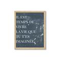Picture of Il Est Temps De Vivre La Vie IV _GroupedProduct_Rectangle_Portrait_Framed_Matted_