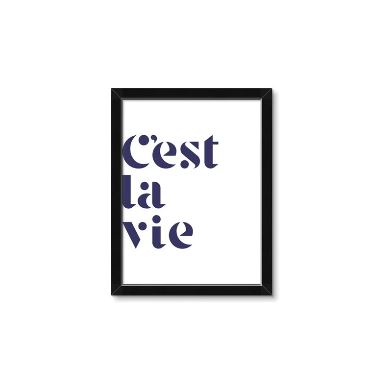 Picture of Cest La Vie II _GroupedProduct_Rectangle_Portrait_Framed_Matted_