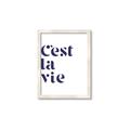 Picture of Cest La Vie II _GroupedProduct_Rectangle_Portrait_Framed_Matted_