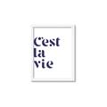 Picture of Cest La Vie II _GroupedProduct_Rectangle_Portrait_Framed_Matted_