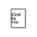 Picture of Cest La Vie II _GroupedProduct_Rectangle_Portrait_Framed_Matted_