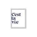 Picture of Cest La Vie II _GroupedProduct_Rectangle_Portrait_Framed_Matted_