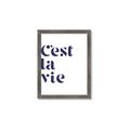 Picture of Cest La Vie II _GroupedProduct_Rectangle_Portrait_Framed_Matted_