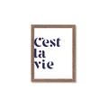 Picture of Cest La Vie II _GroupedProduct_Rectangle_Portrait_Framed_Matted_
