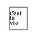Picture of Cest La Vie II _GroupedProduct_Rectangle_Portrait_Framed_Matted_