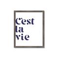 Picture of Cest La Vie II _GroupedProduct_Rectangle_Portrait_Framed_Matted_