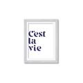 Picture of Cest La Vie II _GroupedProduct_Rectangle_Portrait_Framed_Matted_