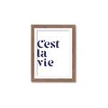 Picture of Cest La Vie II _GroupedProduct_Rectangle_Portrait_Framed_Matted_